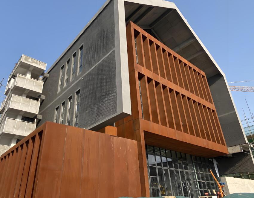 沈河耐候钢幕墙